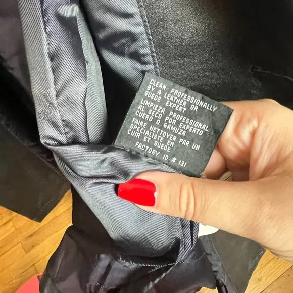 Kenneth Cole leather jacket